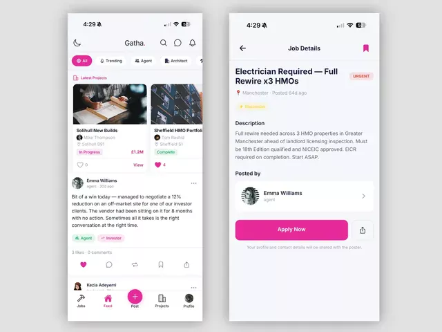 UK Homes Network social media platform